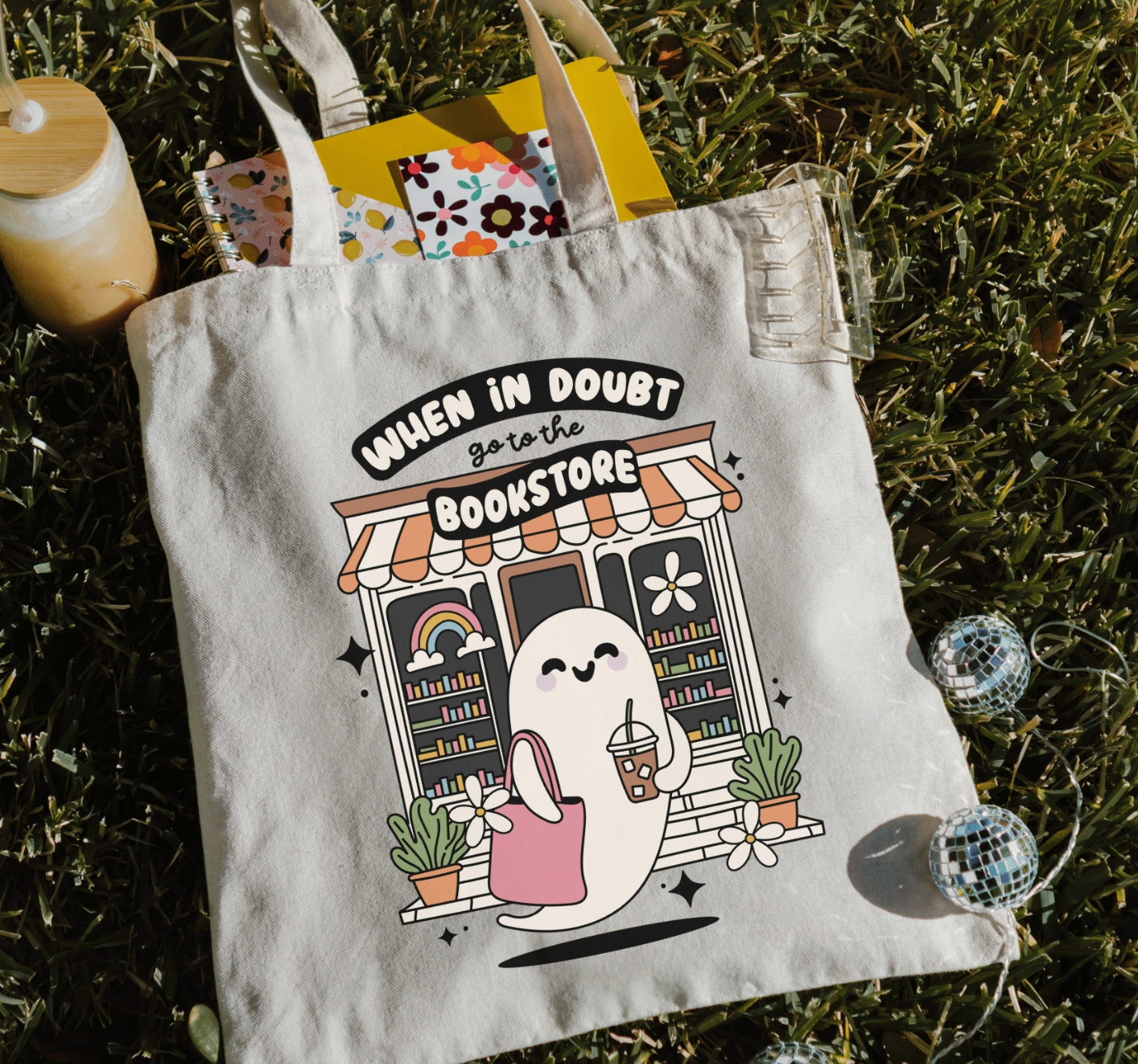 When In Doubt, Go To The Bookstore Bag