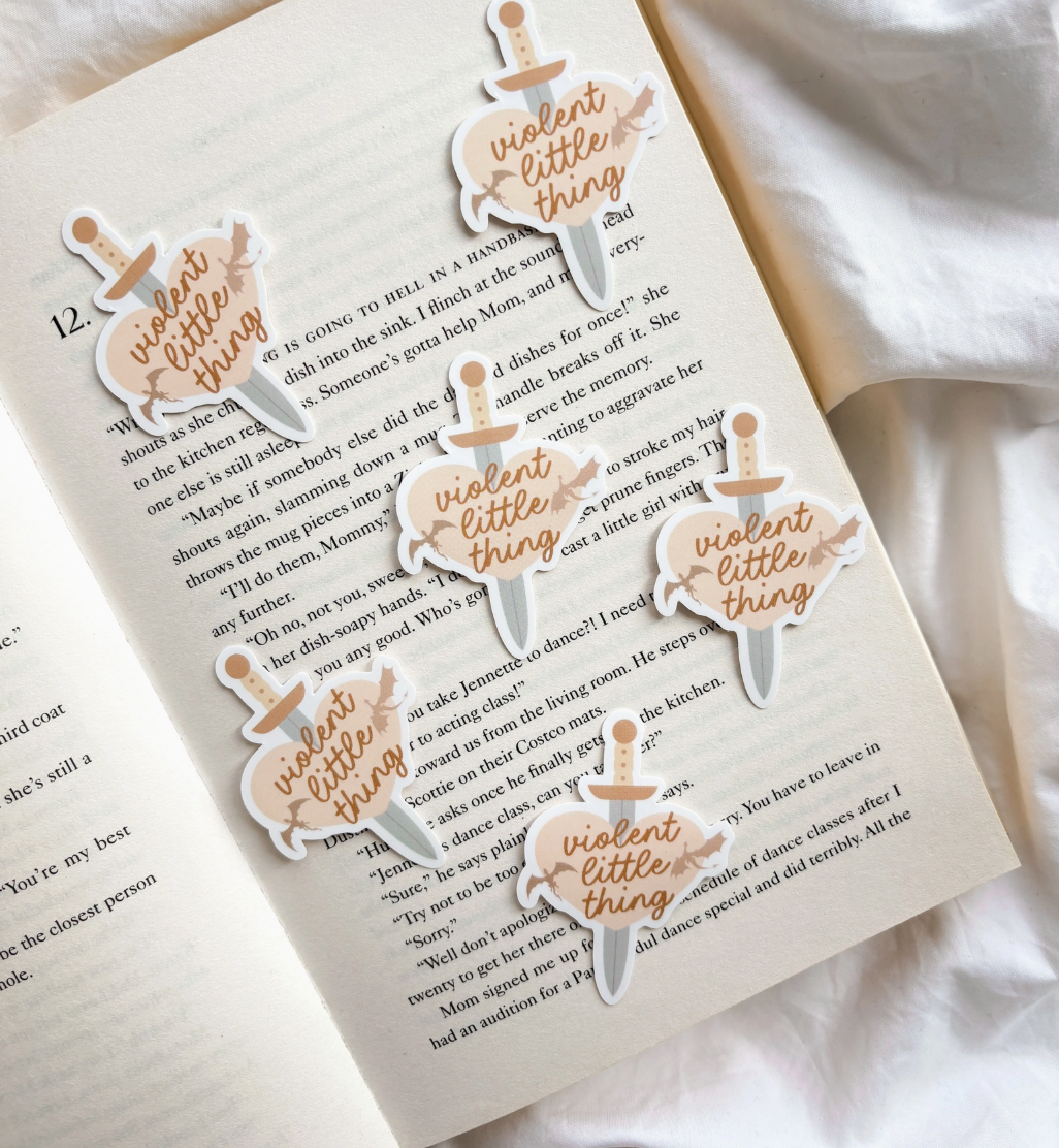 Violet Little Thing Fourth Wing Sticker