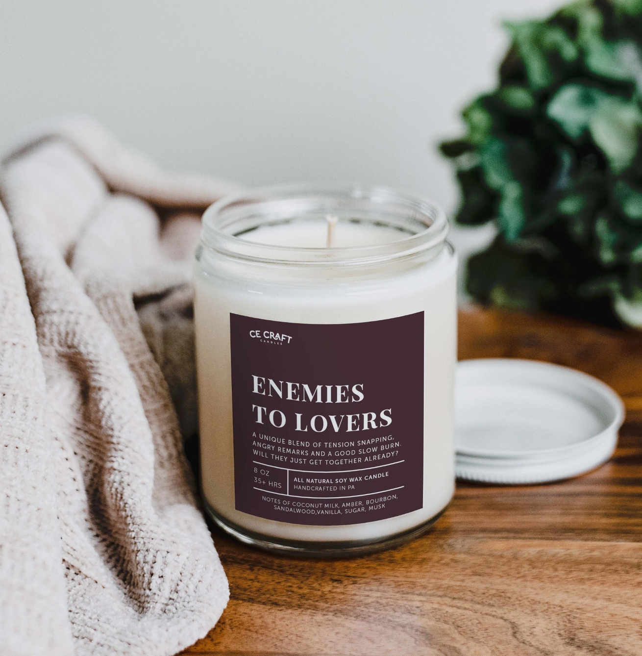 Enemies To Lovers Candle