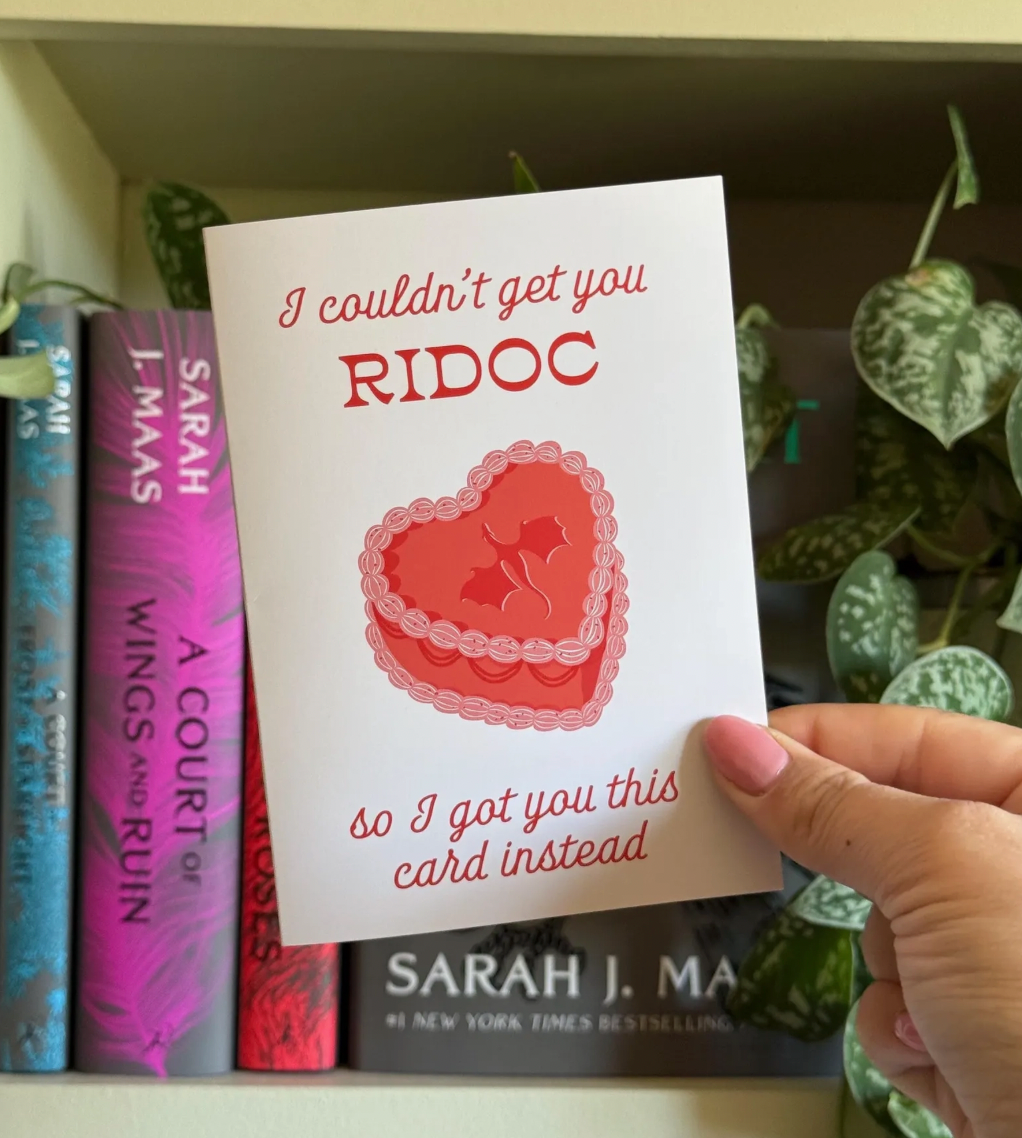 Ridoc Fourth Wing Birthday Card