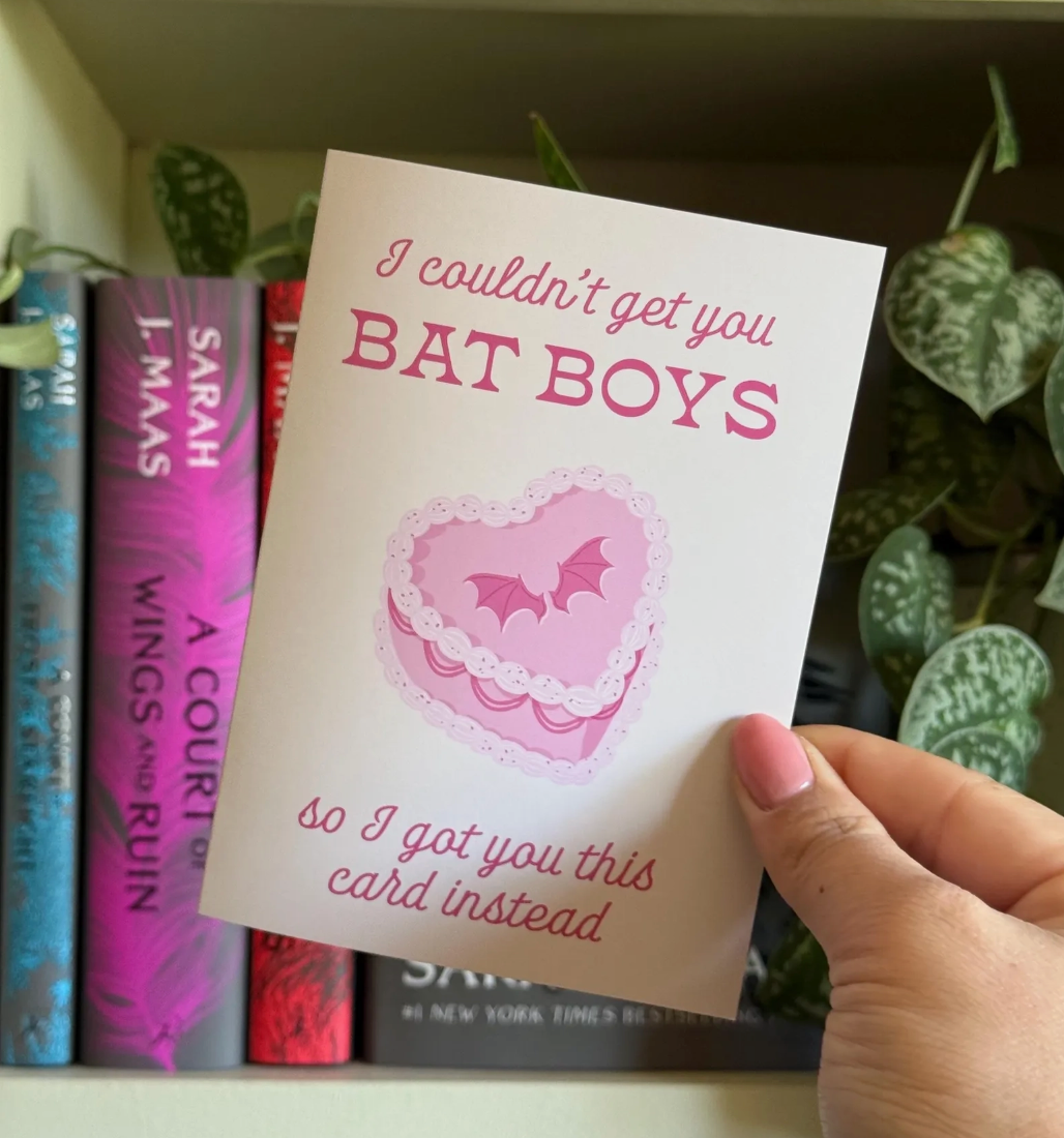 Bat Boys ACOTAR Birthday Card