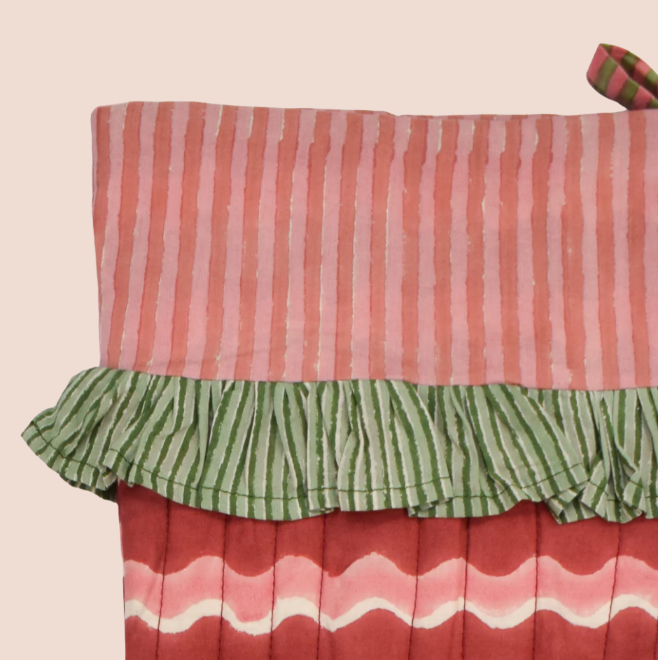 Organic Cotton Stocking in Red Wiggle