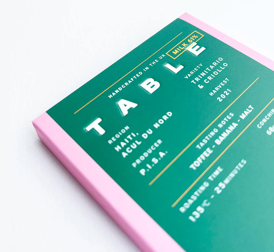 Haiti 61% Milk Chocolate Bar