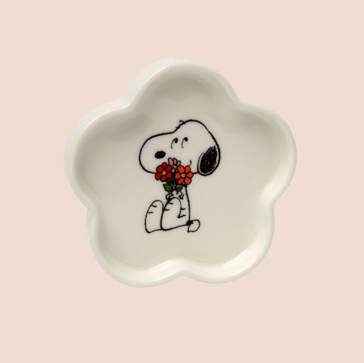 Snoopy Peanuts Trinket Dish - Love Is In Bloom