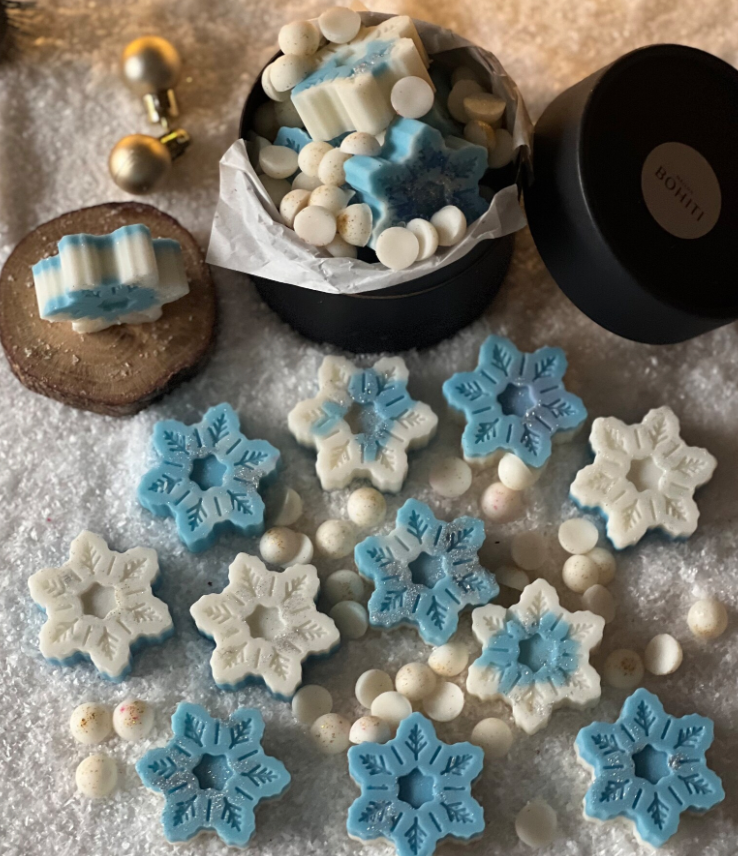 *PRE ORDER* Handmade Snowflake Winter Wax Melts - Vanilla Noel