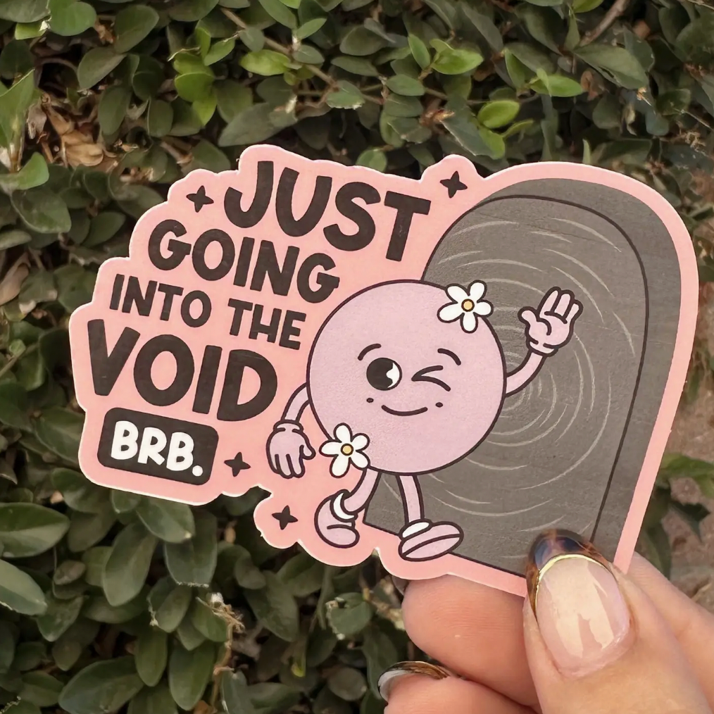 Into The Void Sticker