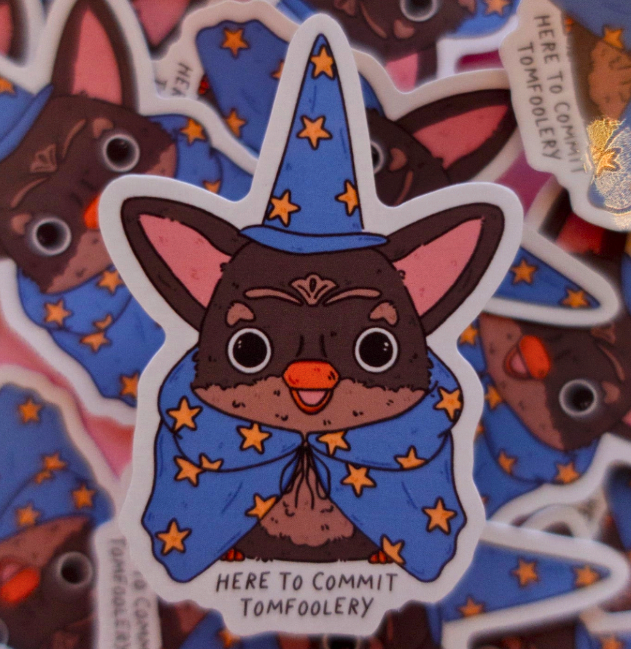 Furby Wizard Sticker