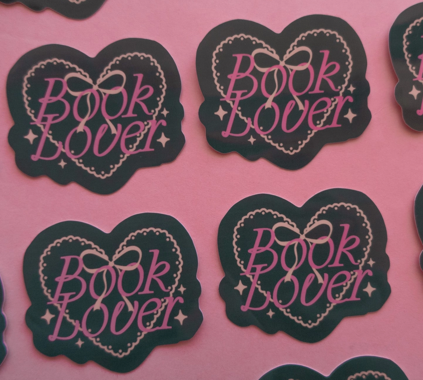 Green Book Lover Bookish Sticker
