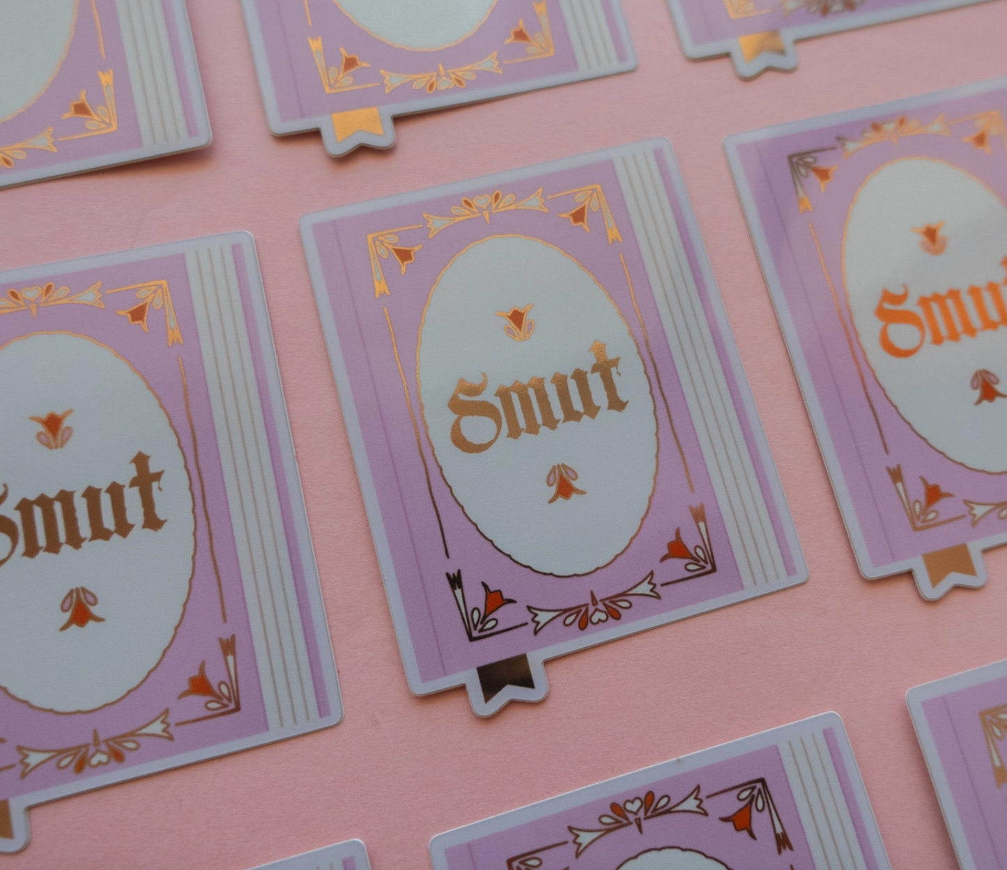Pink Smut Bookish Sticker