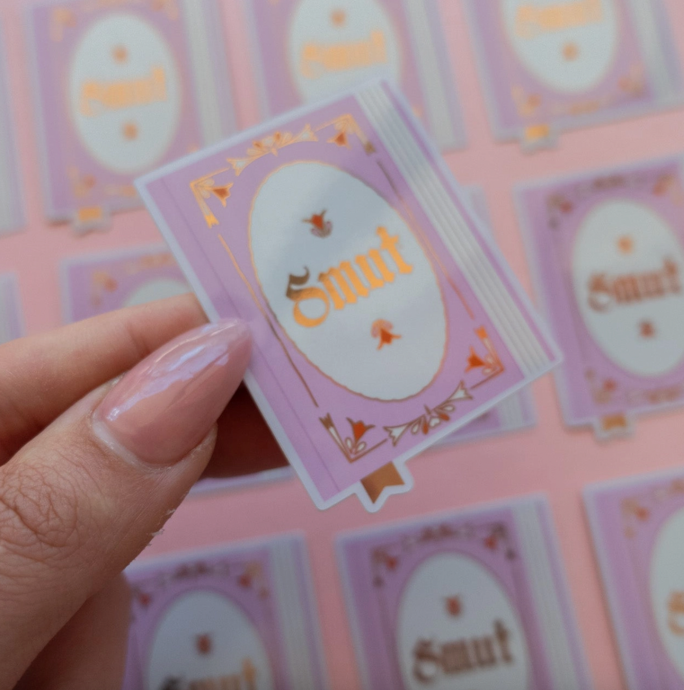 Pink Smut Club Bookish Sticker