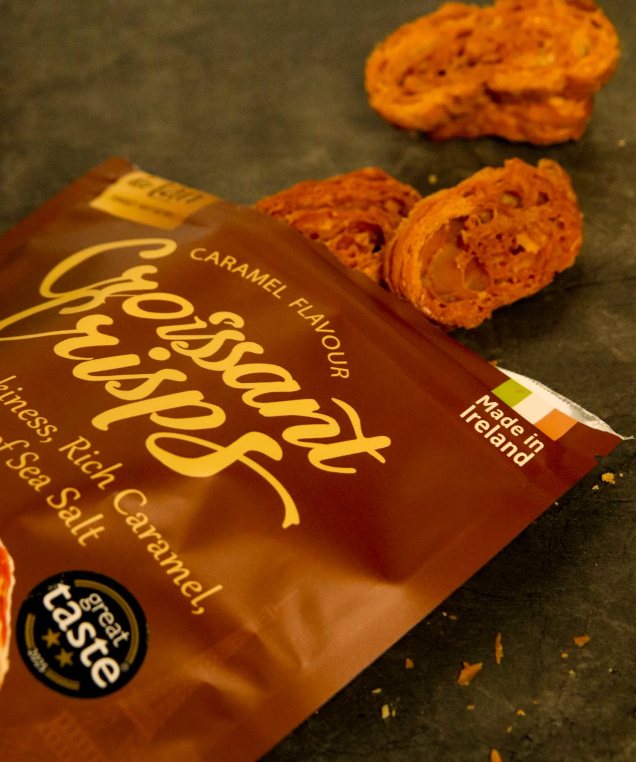 Handmade Croissant Crisps – Caramel 70g