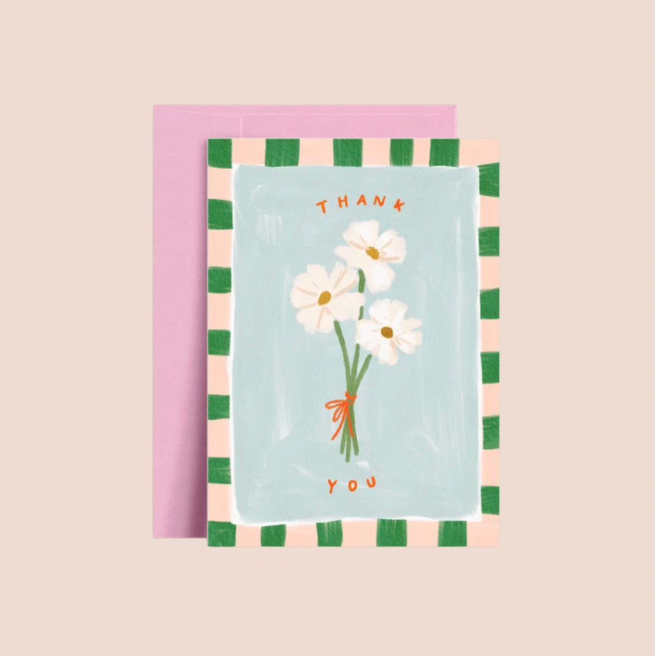 Thank You Summer Daisies Card