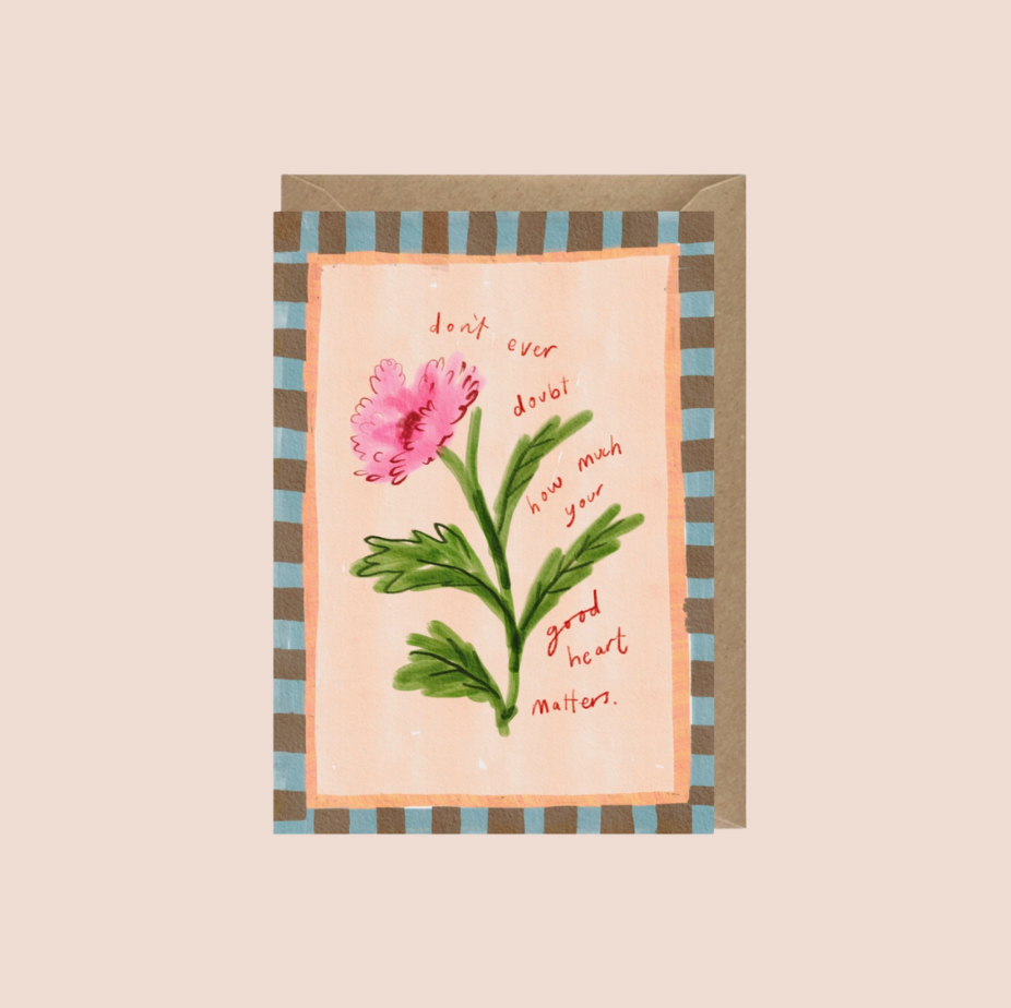 Your Good Heart Matters Card