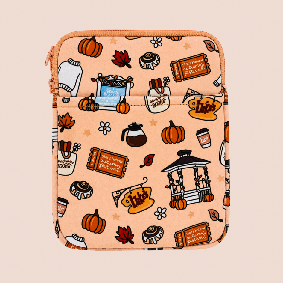Stars Hollow Autumn Gilmore Girls Kindle Zip Bag