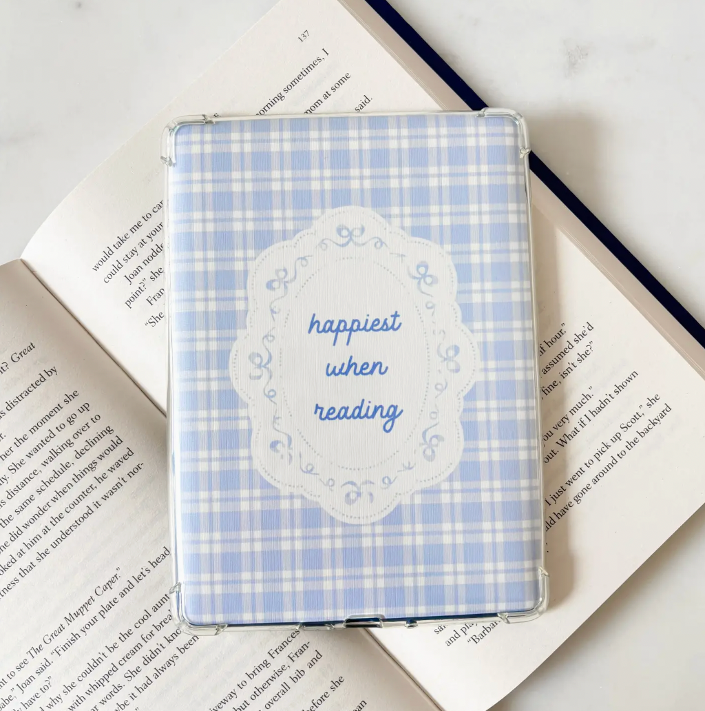 Kindle Insert - Happiest When Reading