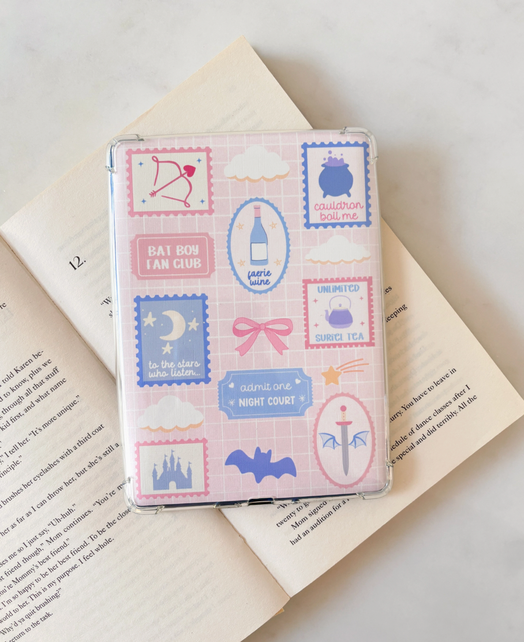 Kindle Insert - ACOTAR Night Court Stamps