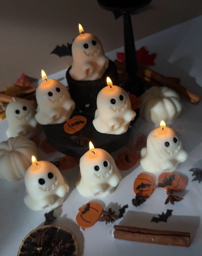 Cheeky Soy Wax Ghost Candle