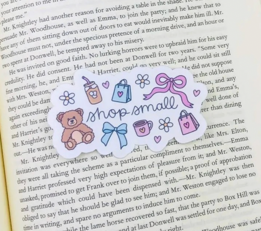Shop Small Sticker