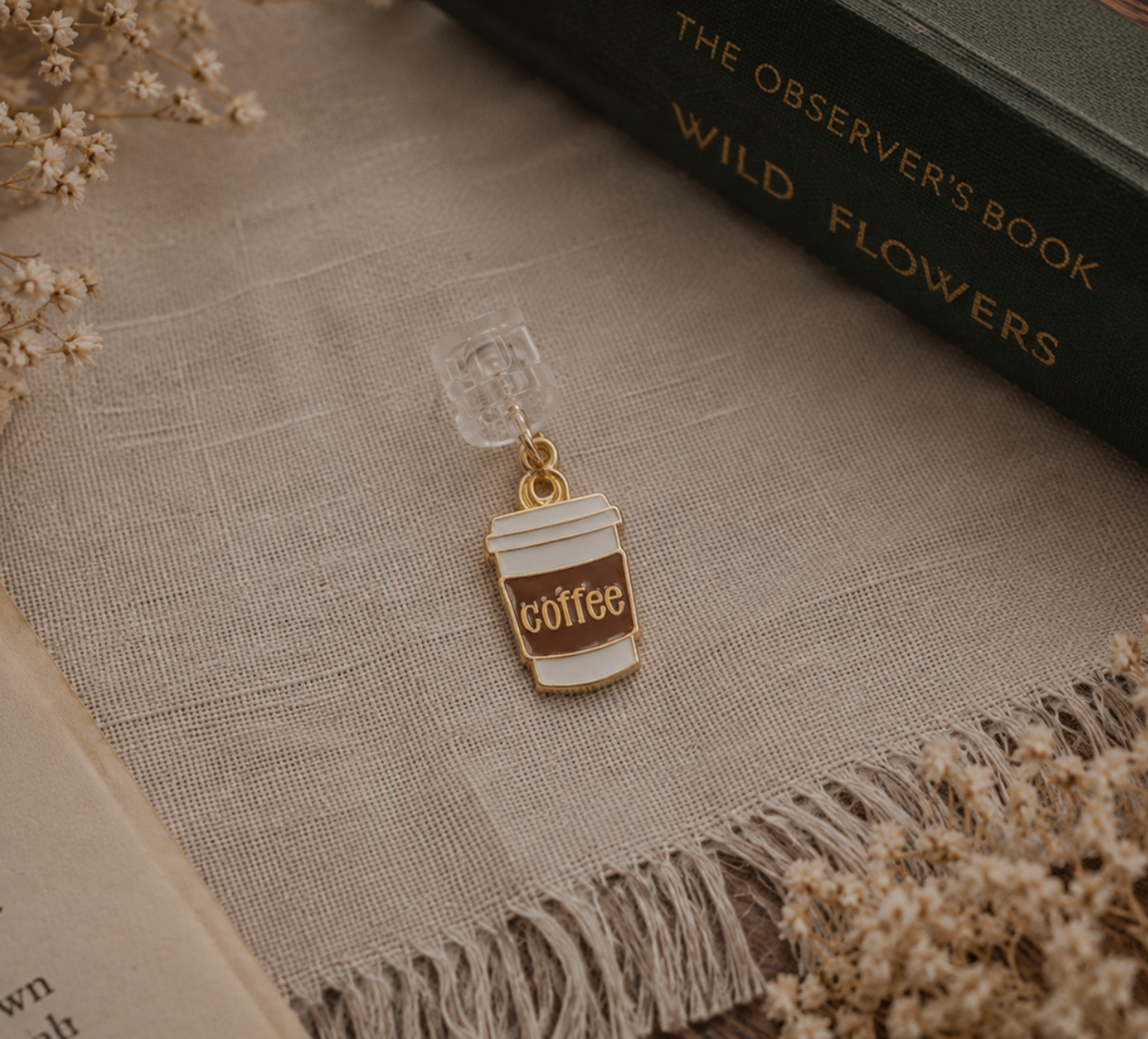 Coffee Cup Dust Plug | Phone |Tablet | Kindle Charm