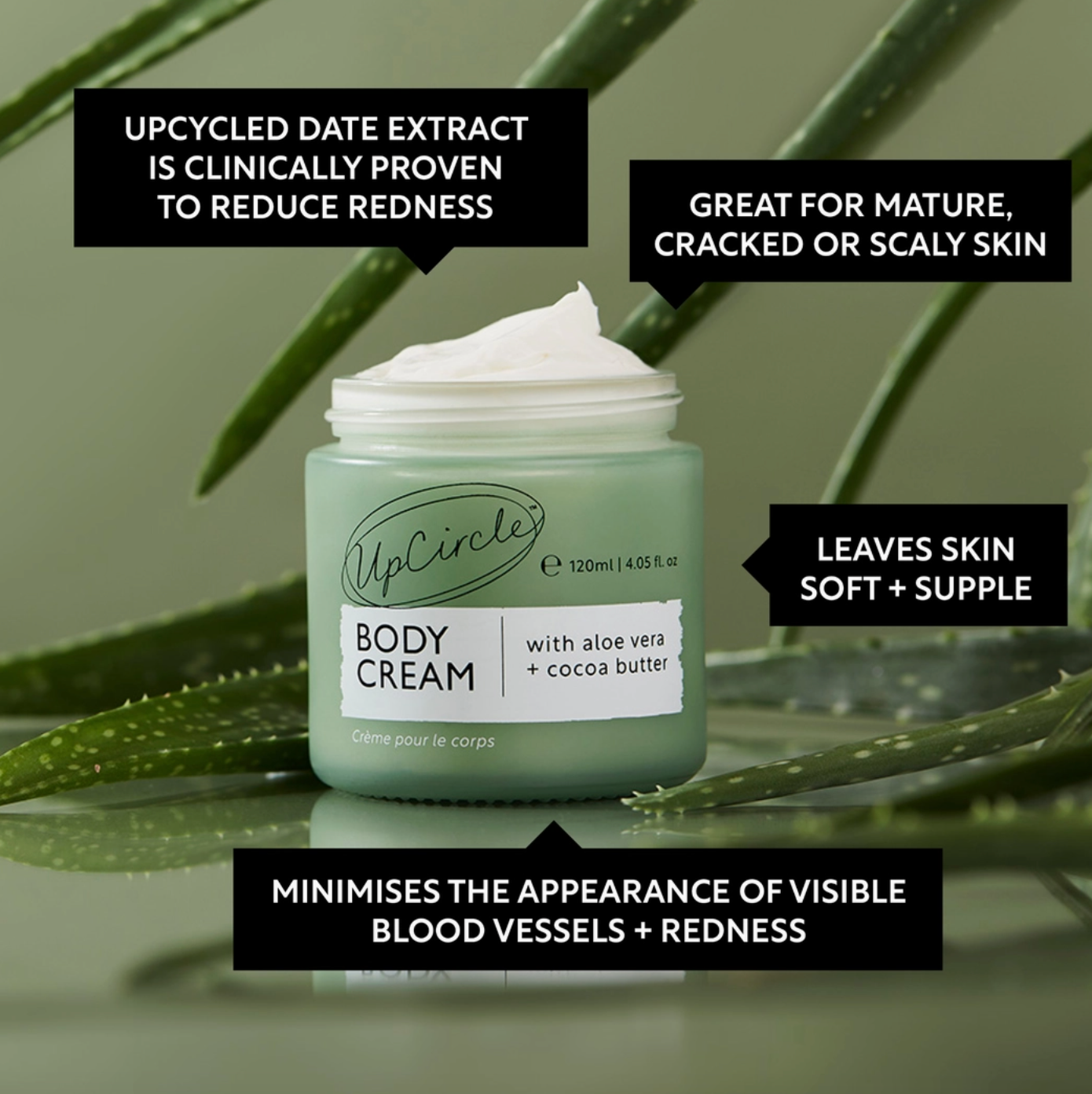 Aloe & Cocoa Butter Body Moisturiser 120ml