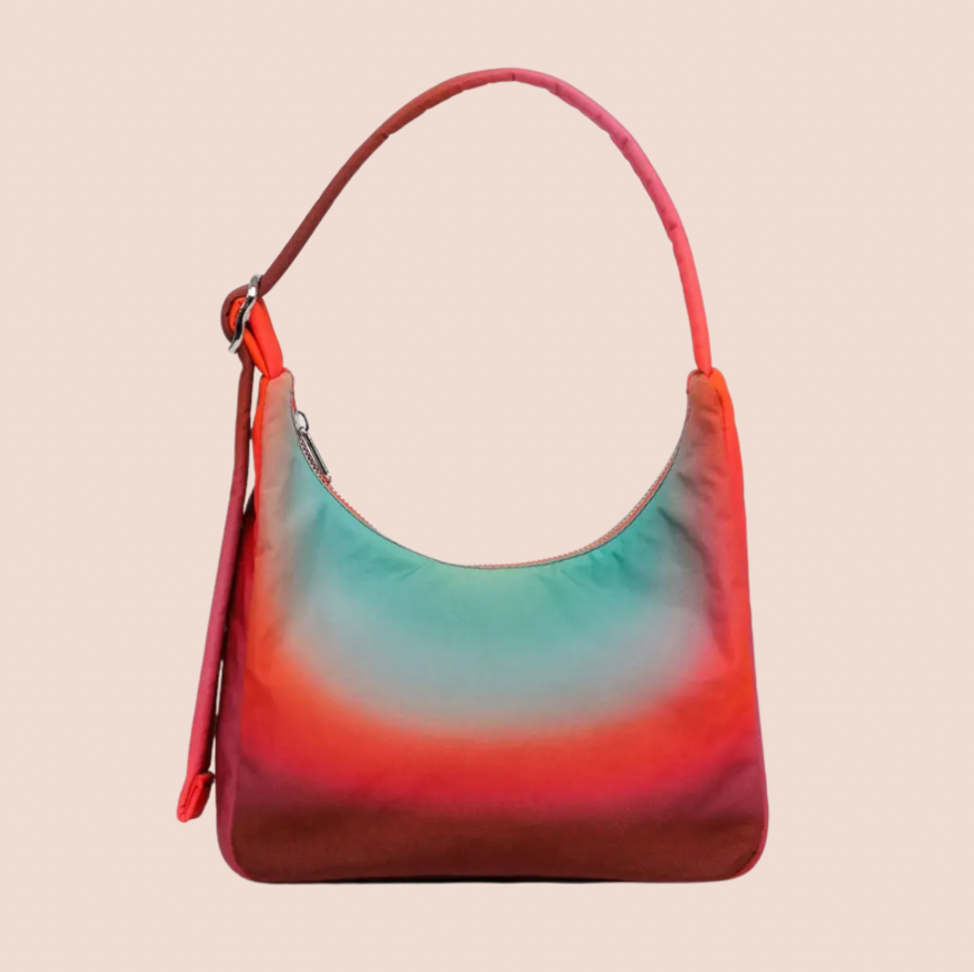 BAGGU Mini Shoulder Bag in Rain