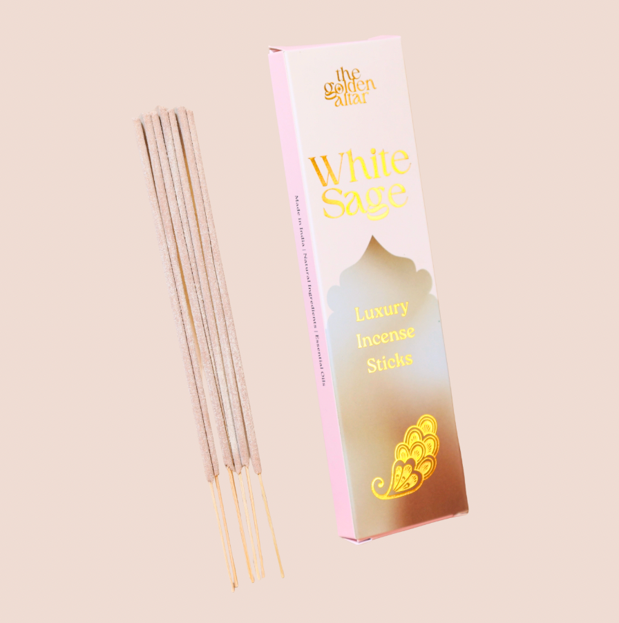 The Golden Altar Masala Incense - White Sage