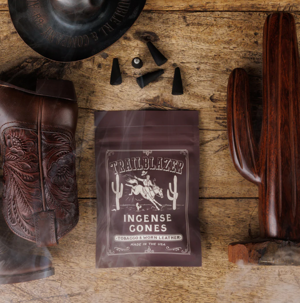 'Trailblazer' Tobacco & Leather Incense Cones