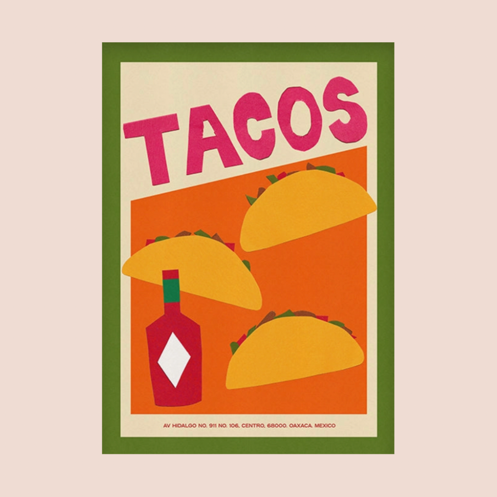 Tacos A4 Print