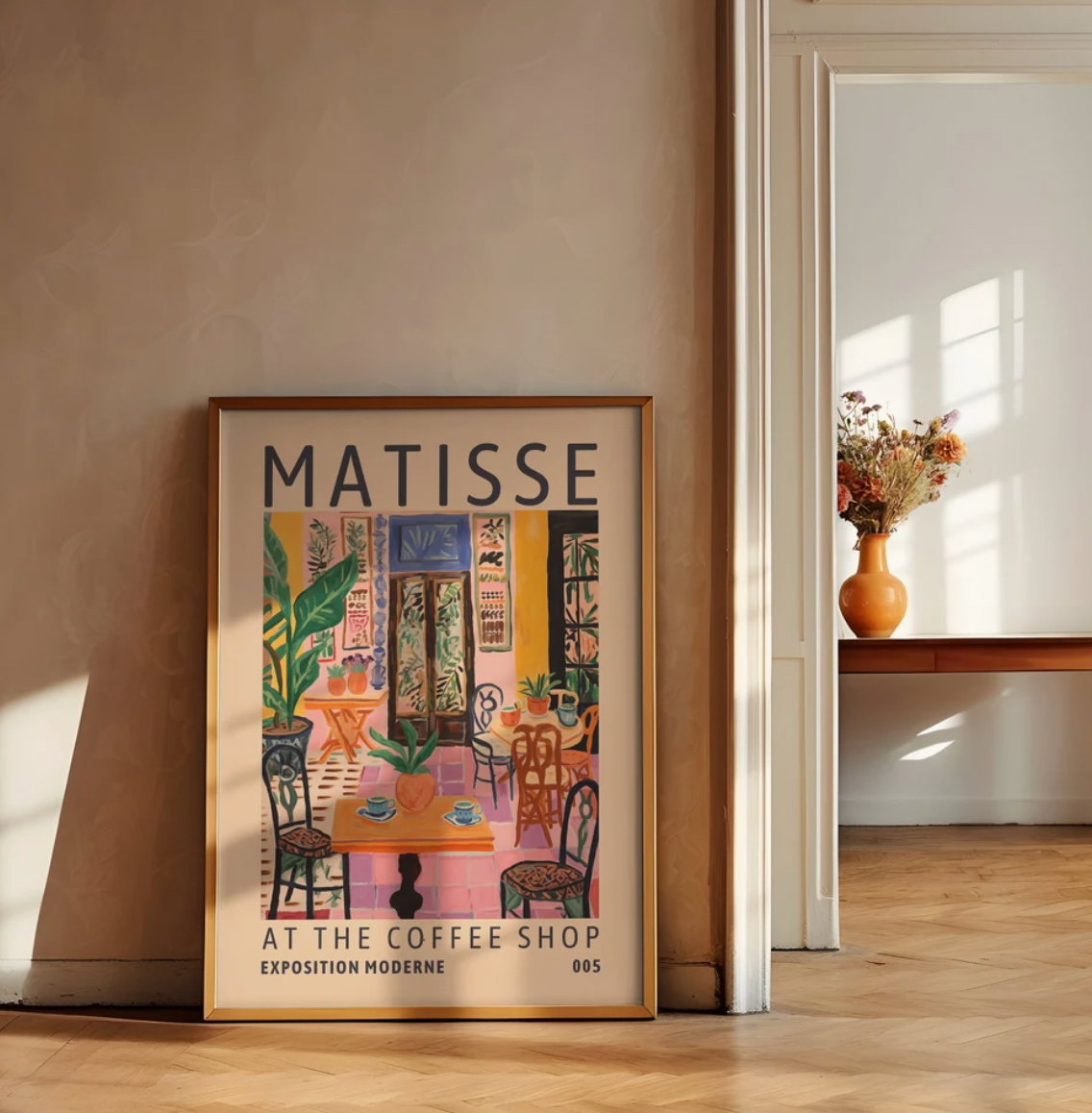At The Coffee Shop Matisse A3 Print