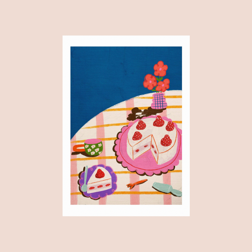 Strawberry A4 Print