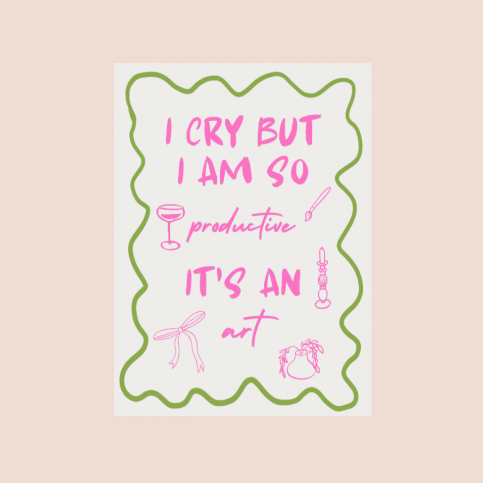 Taylor Swift I Can Do It With A Broken Heart A4 Print
