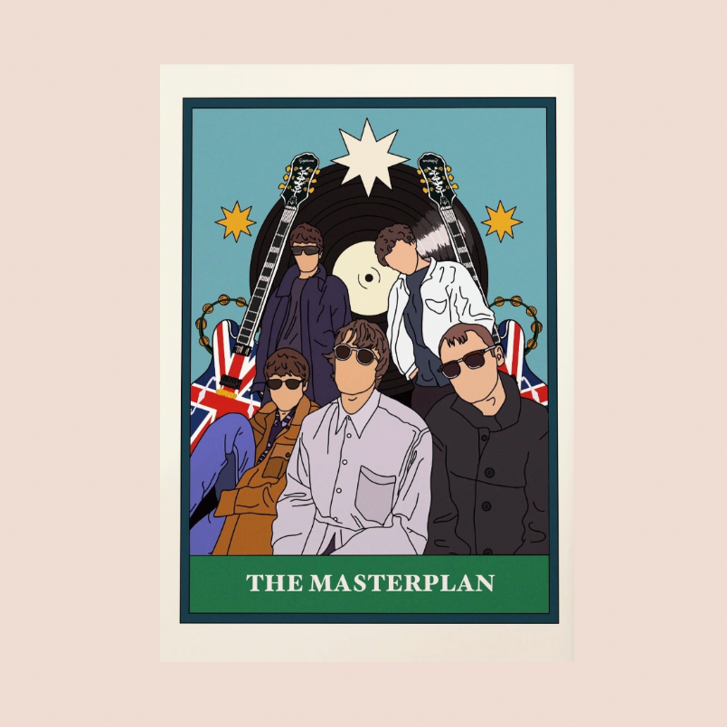 Oasis Masterplan A4 Print