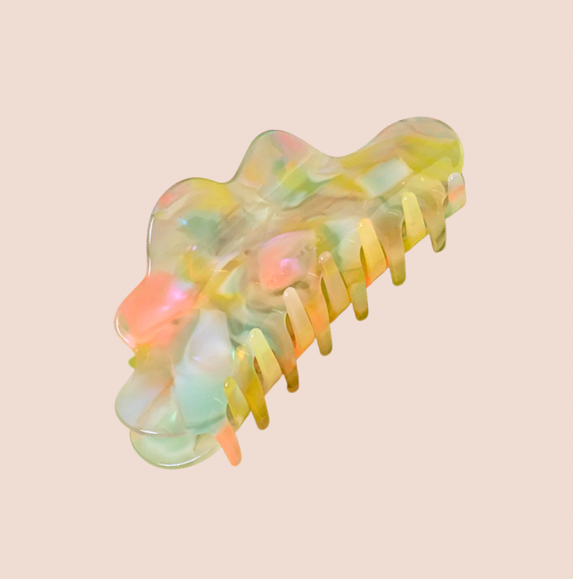CHUNKS Nimbus Hair Claw in Sherbert Jelly