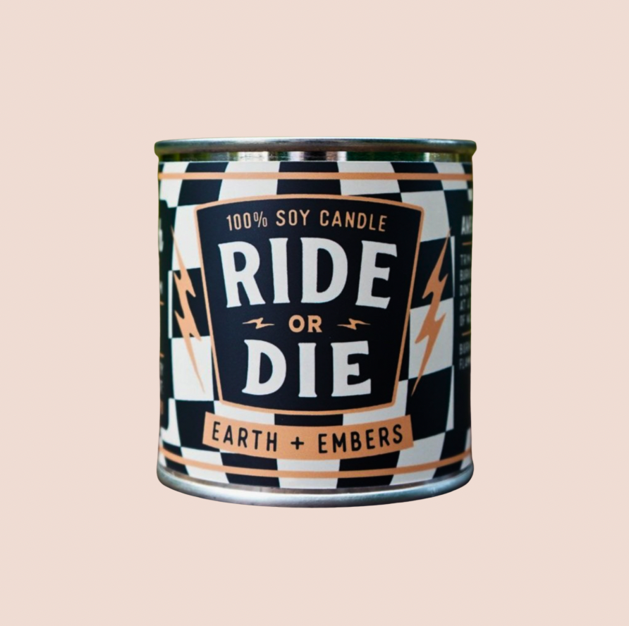 Ride Or Die Earth & Embers Candle
