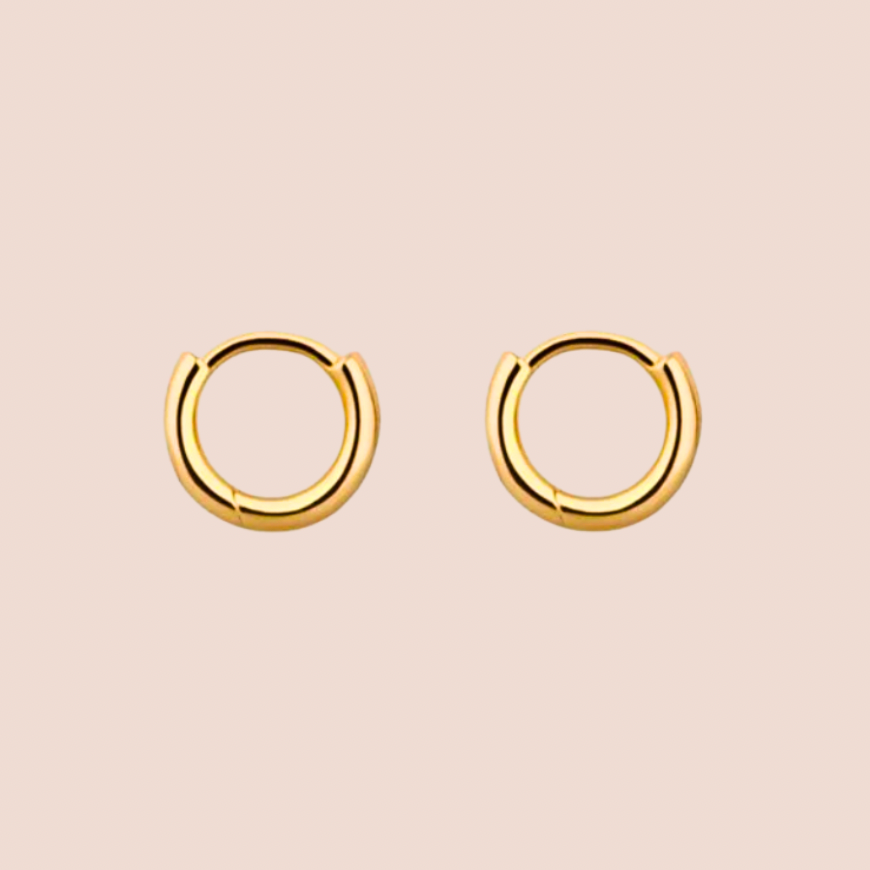 Madrid Mini Gold Huggie Hoops