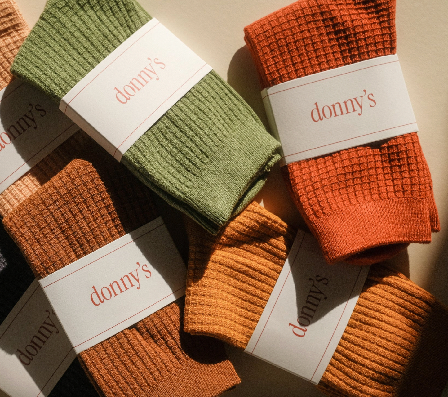Varsity Socks in Sage Green