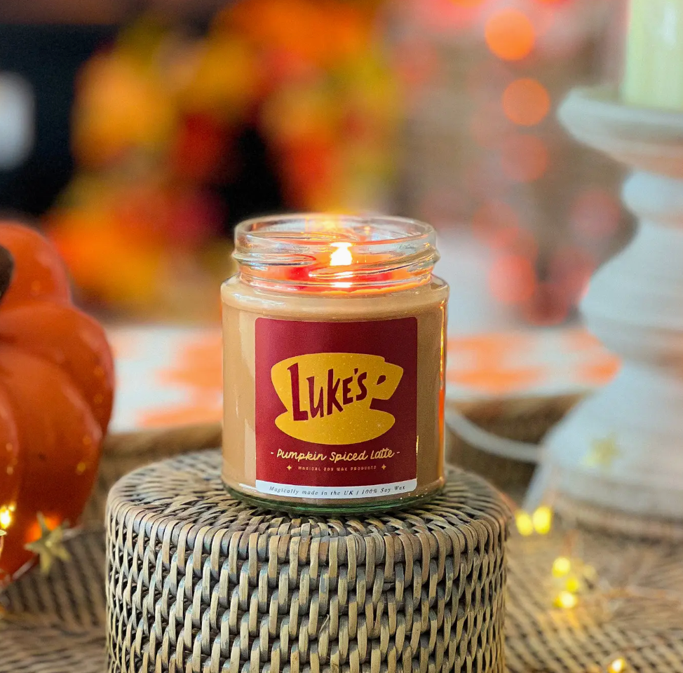 Luke's Pumpkin Spiced Latte Gilmore Girls Candle