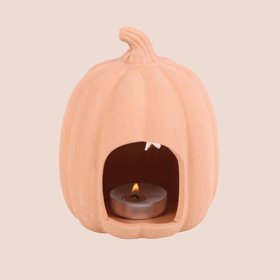 Pumpkin Star Tealight Holder