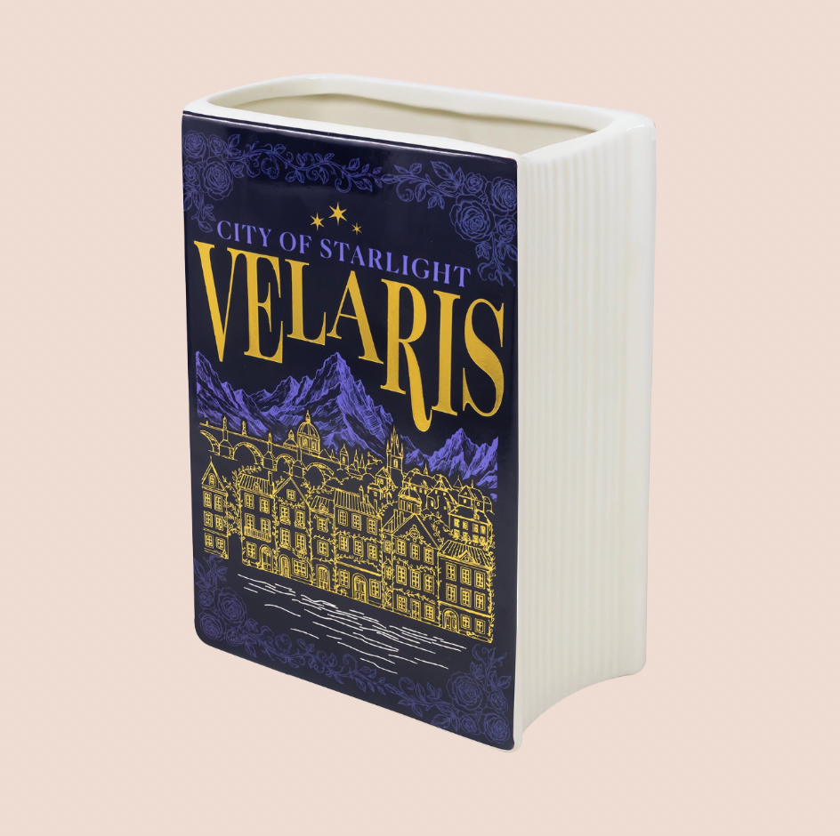 Velaris Night Court ACOTAR Book Vase