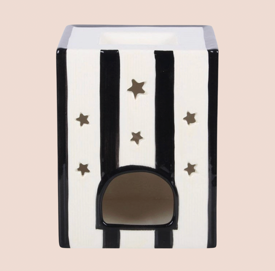 Curses & Concoctions Book Ceramic Oil Burner & Wax Melt Warmer