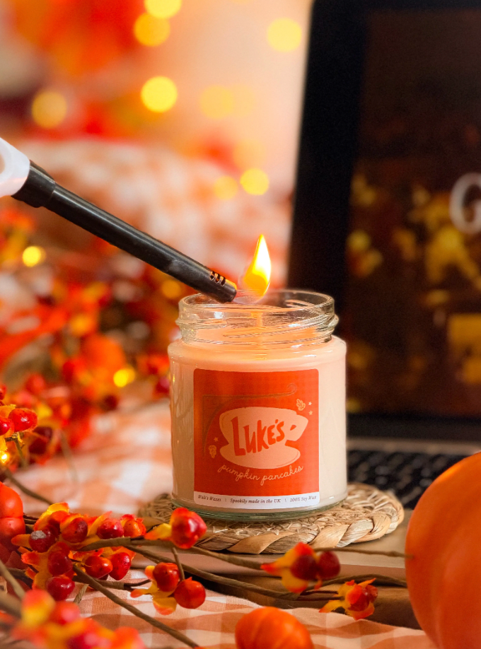 'Luke's Pumpkin Pancakes' Gilmore Girls Candle