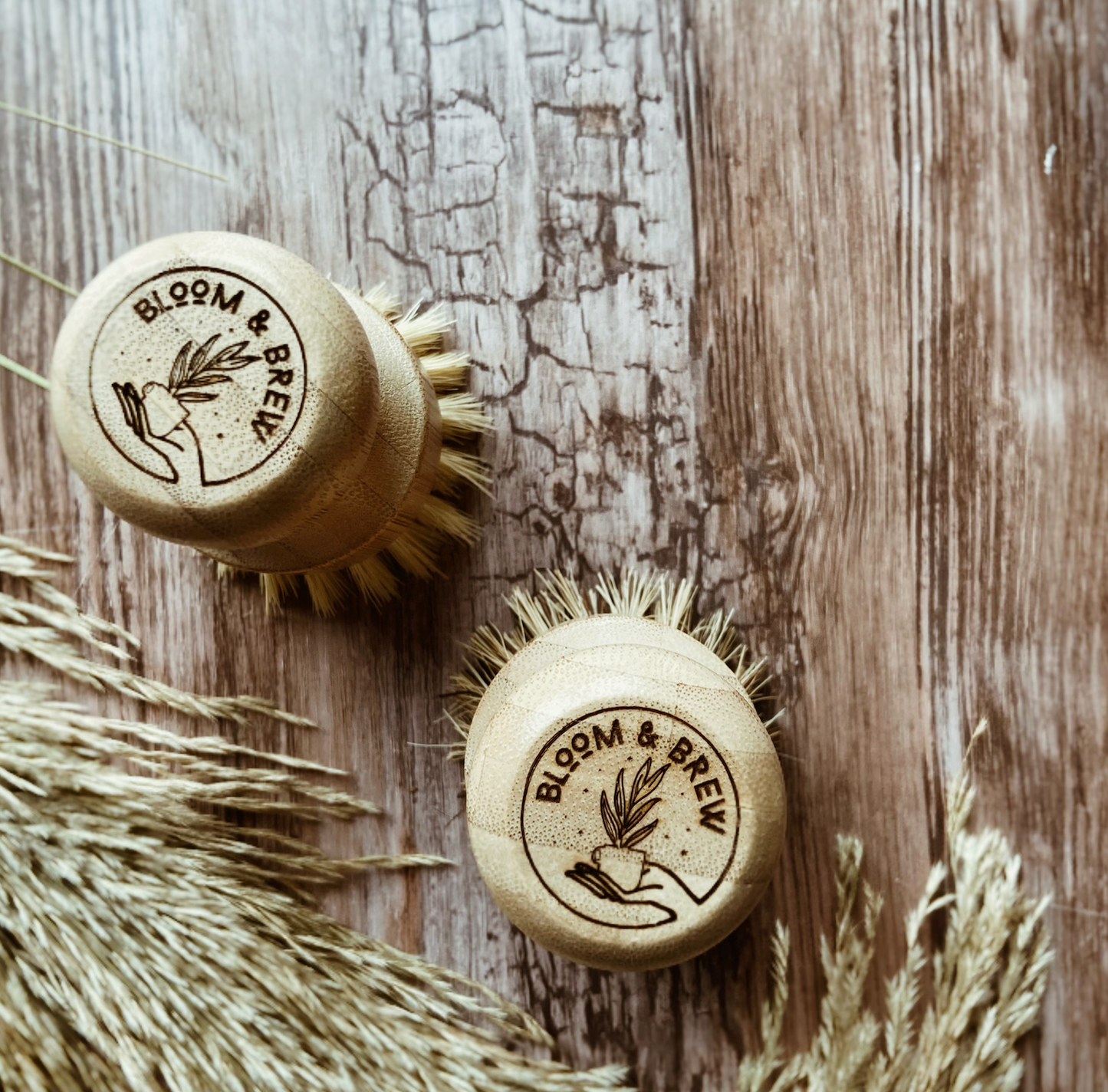 Bamboo Pot Scrubber (Soft Bristle)