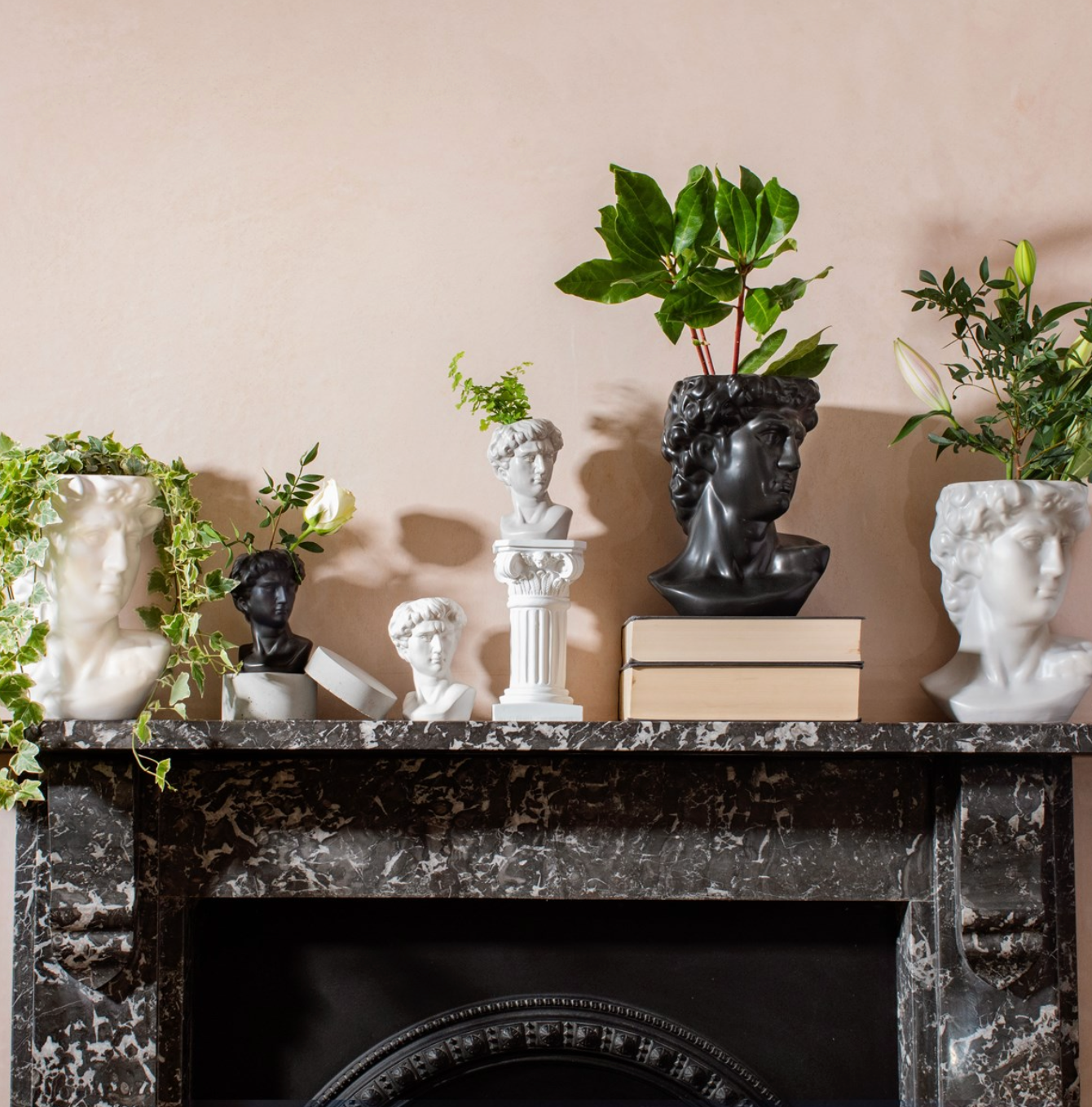 Mini Greek Bust Vase