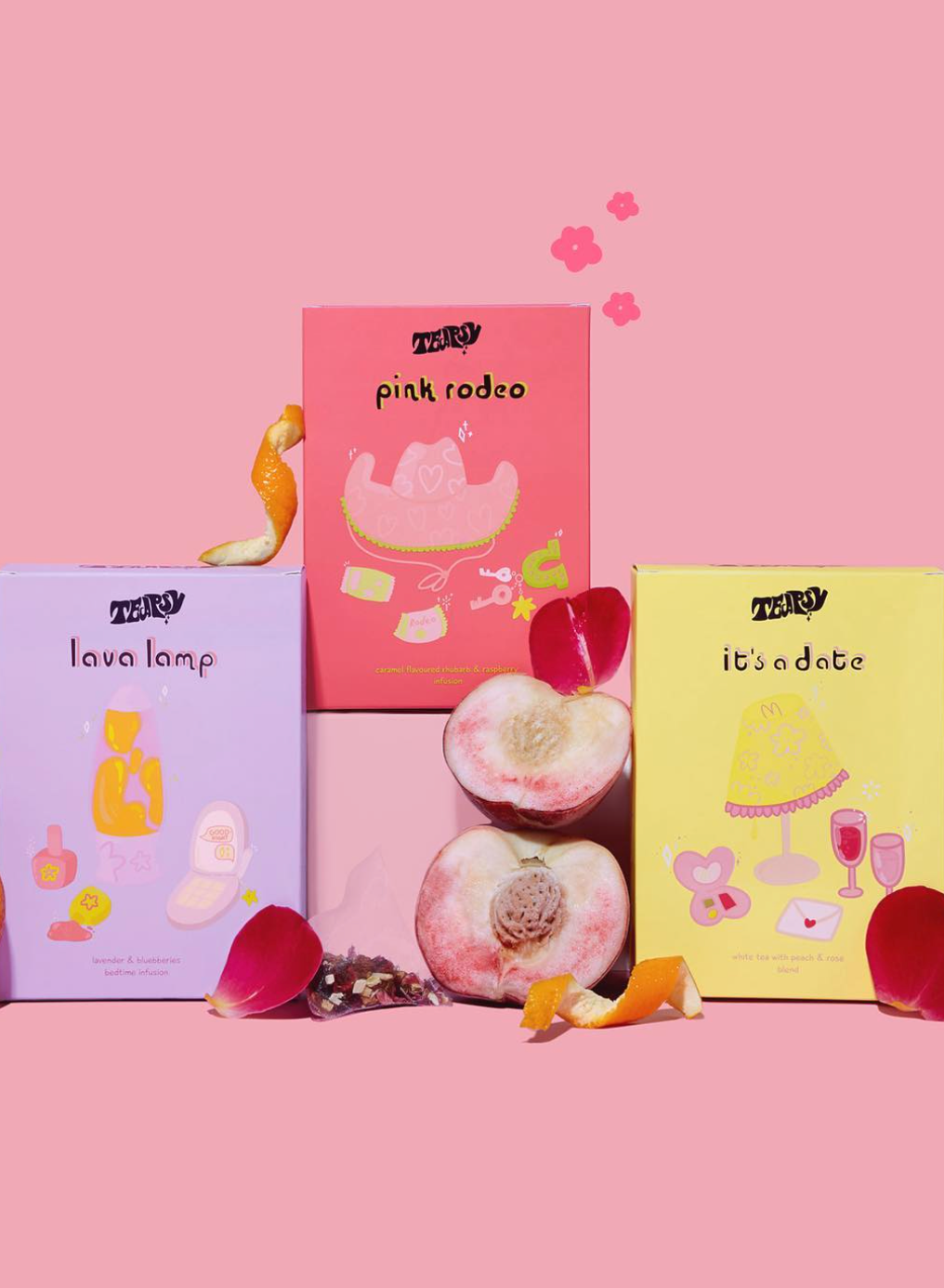 Pink Rodeo - Rhubarb, Caramel + Raspberry Tea