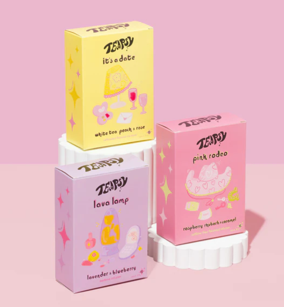 Pink Rodeo - Rhubarb, Caramel + Raspberry Tea