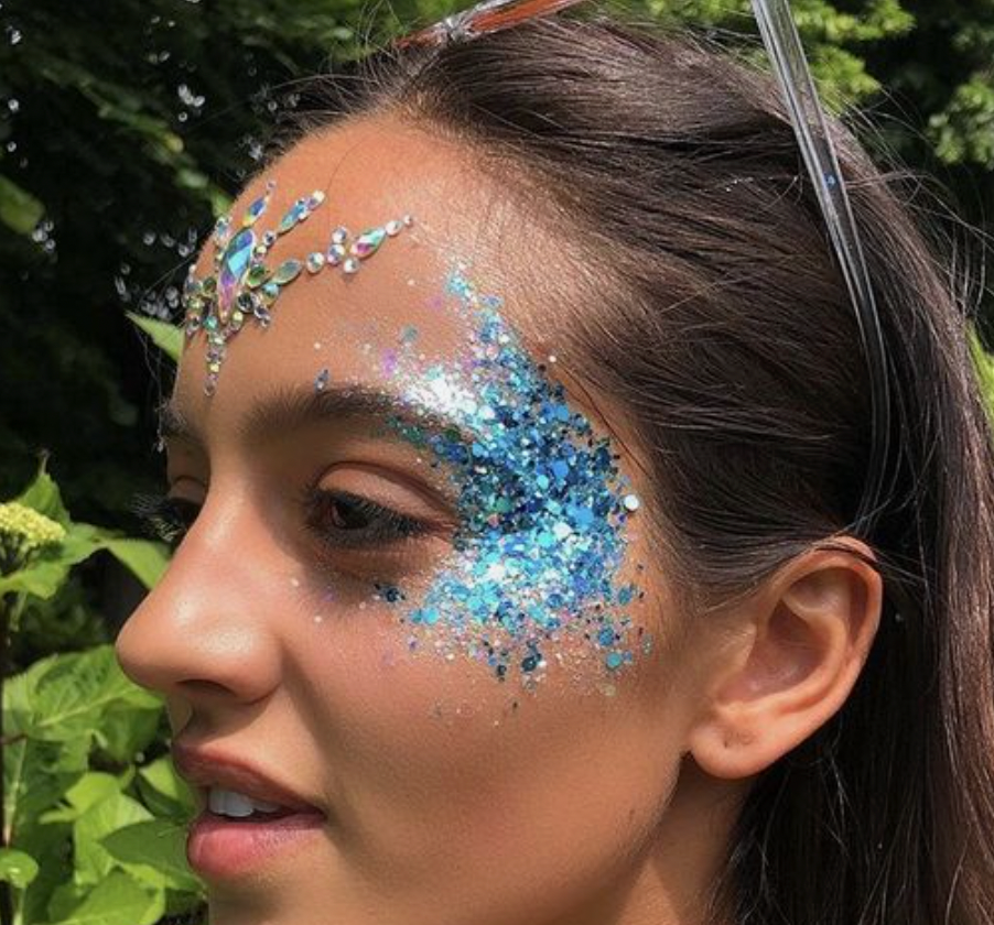 Biodegradable Festival Glitter Pouch