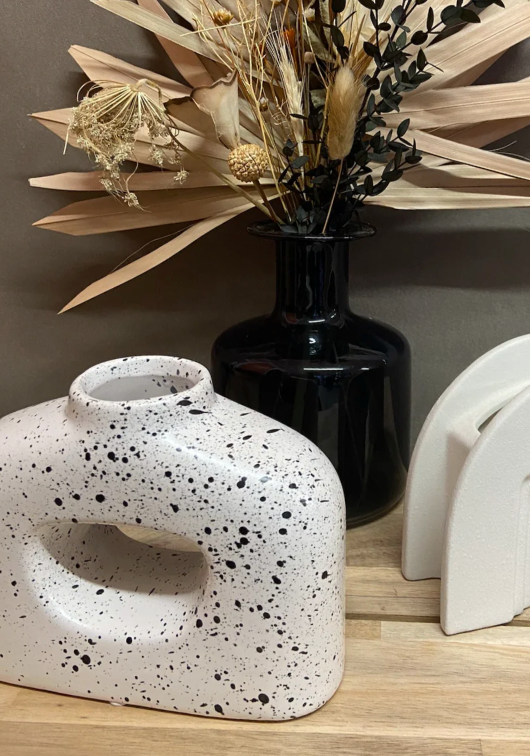 Hand Speckled Vase