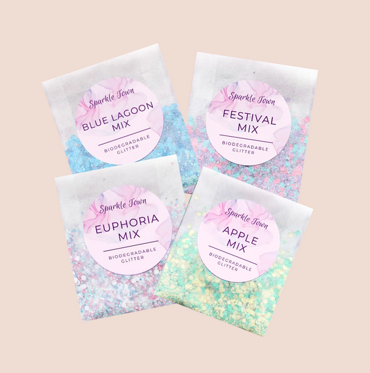 Biodegradable Festival Glitter Pouch