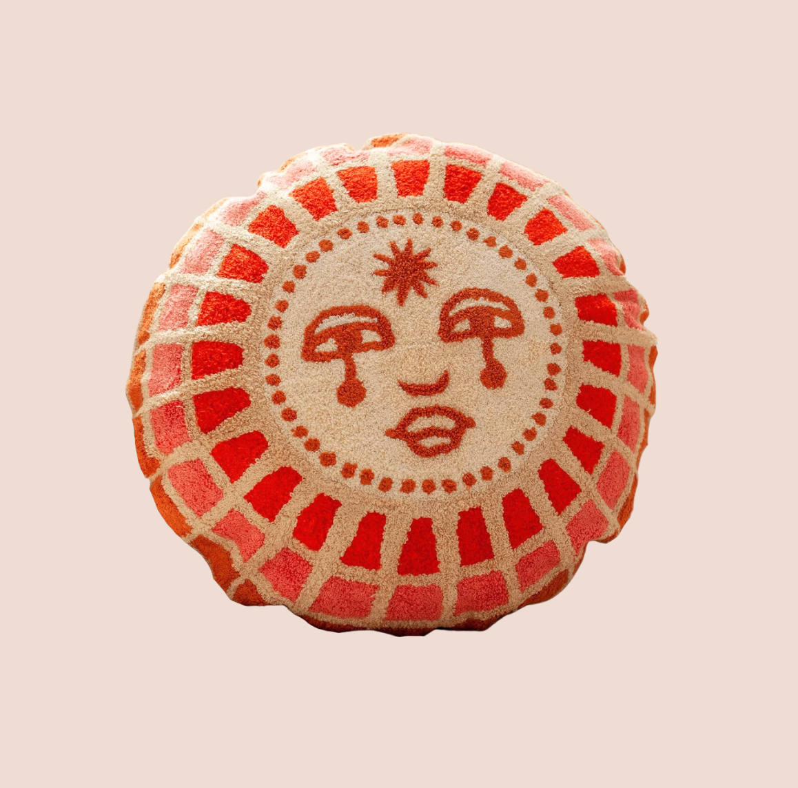 The Sun Embroidered Cushion