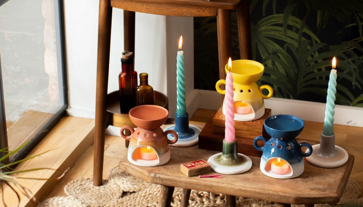 Wax & Oil Burners & Candle Holders